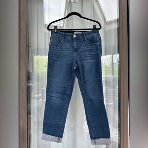 Wit & Wisdom Blue Straight Leg Jeans